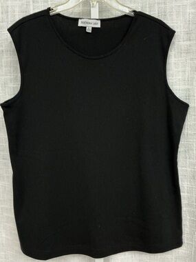 Southern Lady Black Sleeveless Tank Top